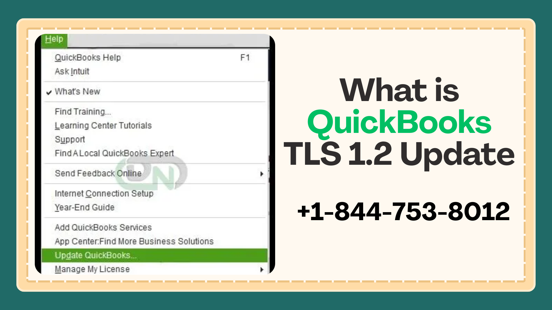 What is QuickBooks TLS 1.2 Update