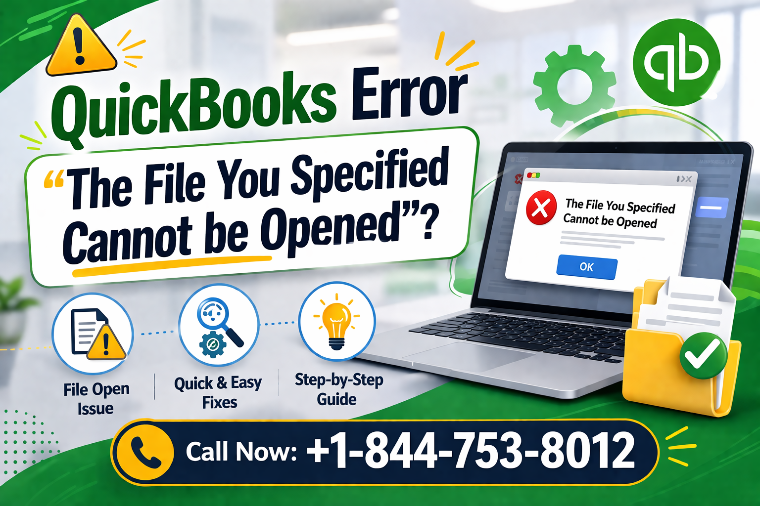 QuickBooks The File You Specified Cannot be Opened