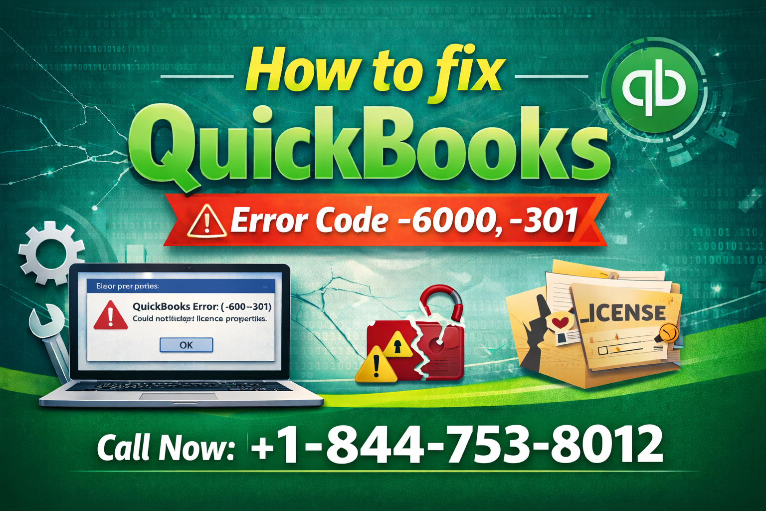 QuickBooks Error Code -6000, -301