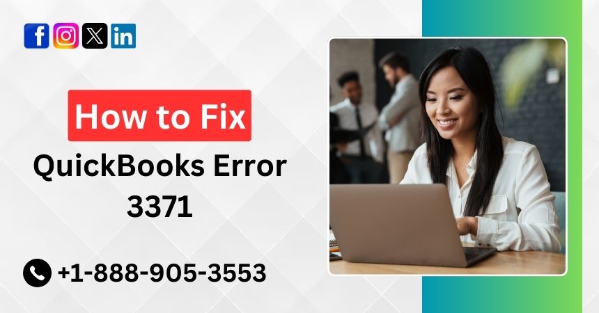 QuickBooks Error 3371