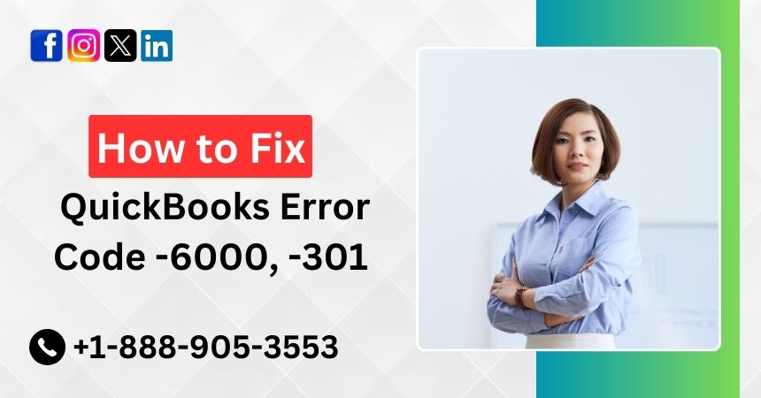 QuickBooks Error Code -6000, -301