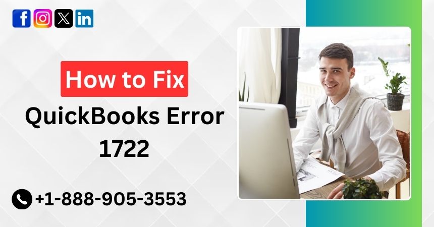 QuickBooks Error 1722