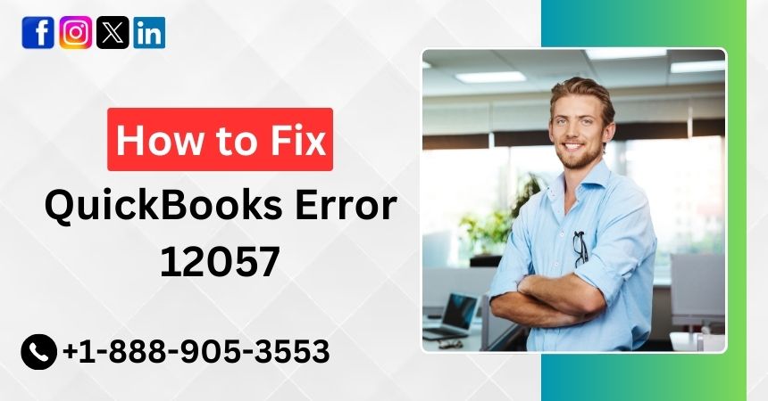 QuickBooks Error 12057