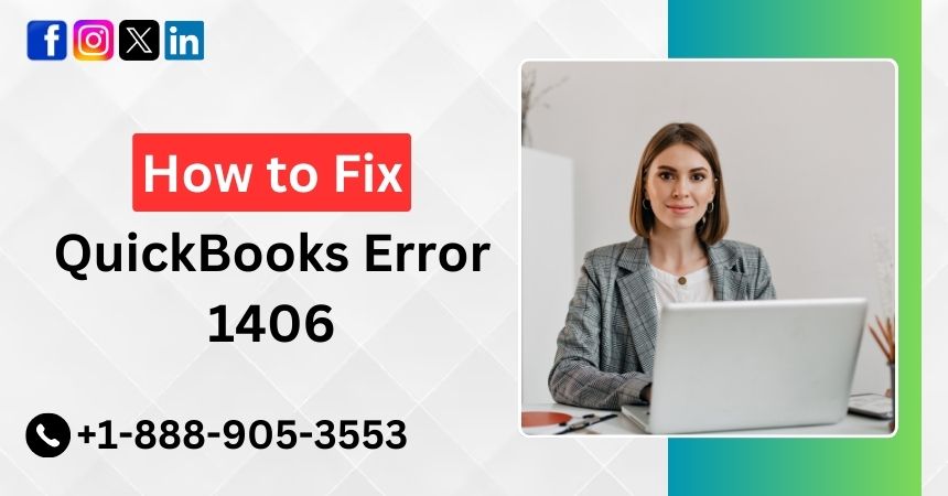 QuickBooks Error 1406