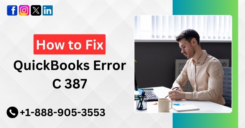 QuickBooks Error C 387