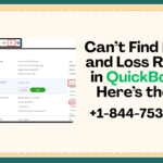 Profit and Loss Report in QuickBooks