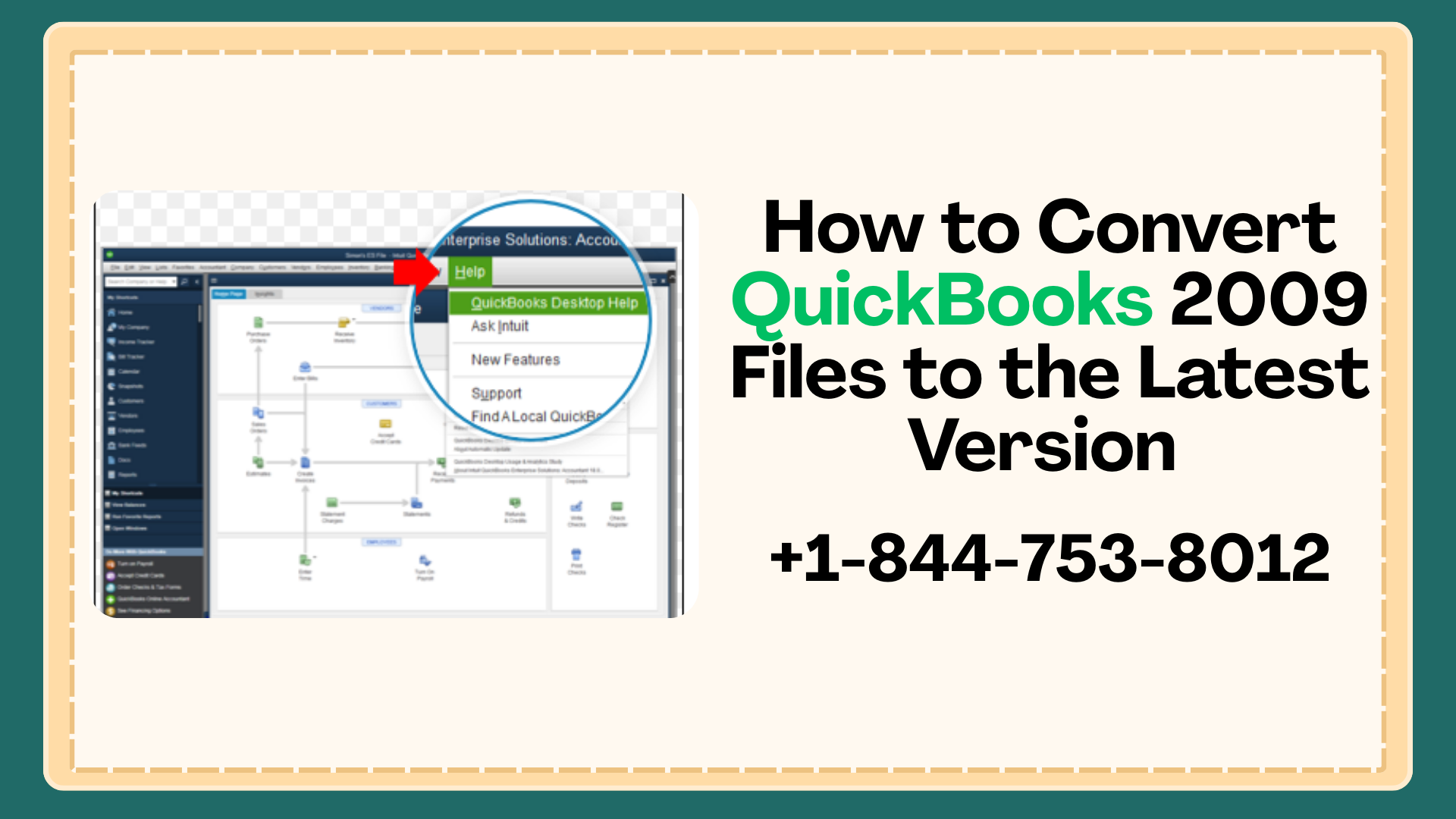 Convert QuickBooks 2009