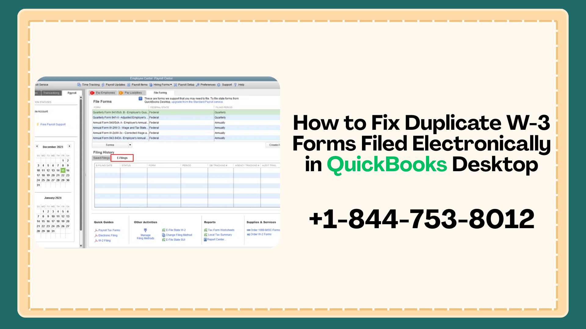 Duplicate W-3 Forms Filed Electronically