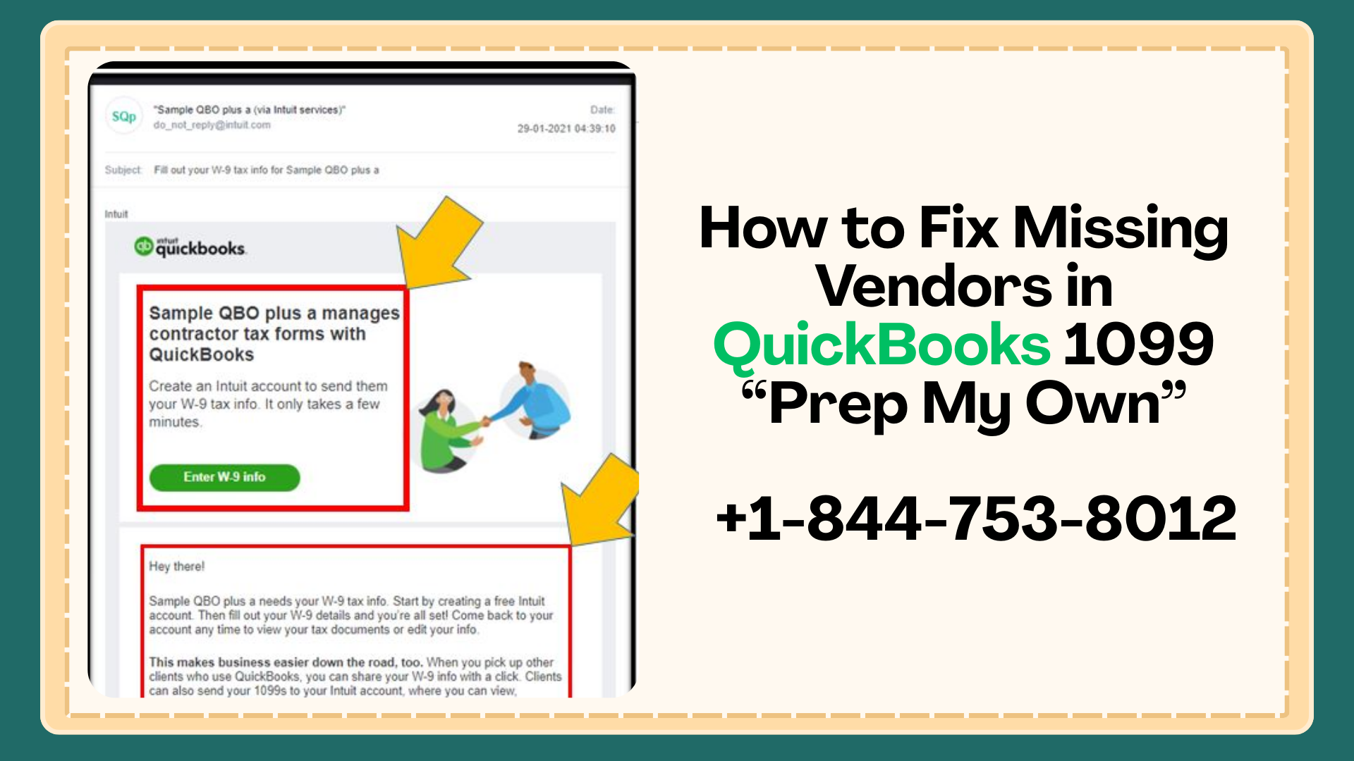 Missing Vendors in QuickBooks 1099