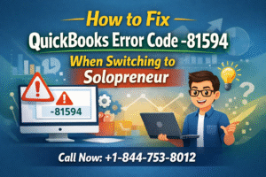 QuickBooks error code -81594