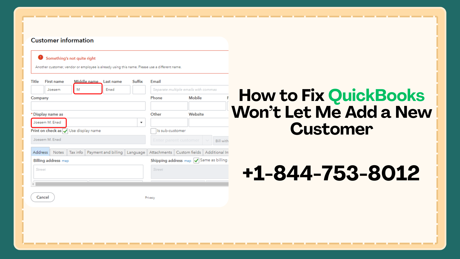 QuickBooks Won’t