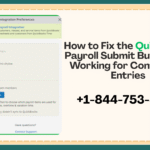 QuickBooks Payroll Submit button not working