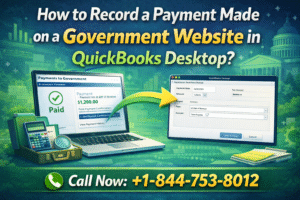 Government Payments in QuickBooks Desktop