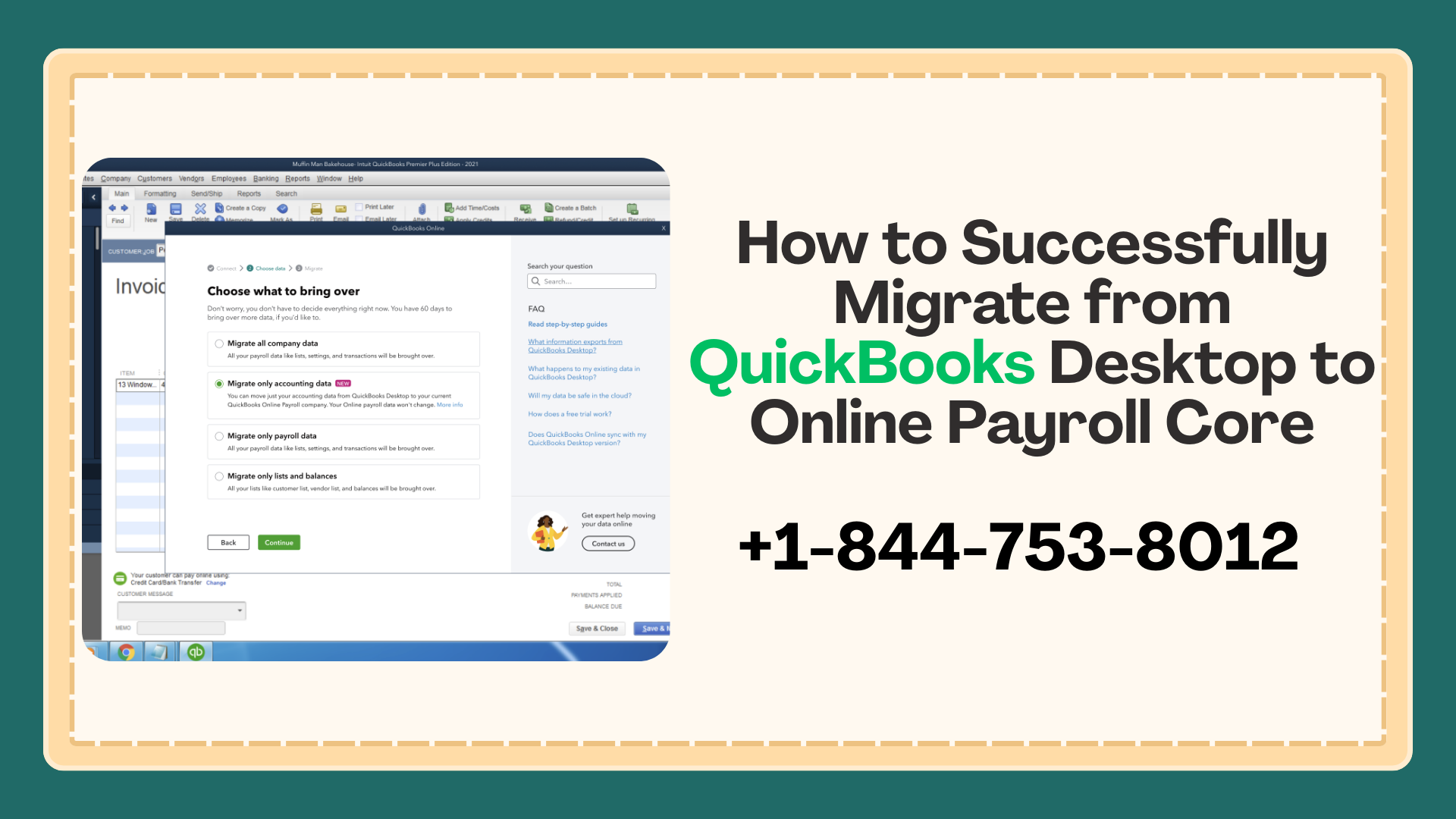 Migrate from QuickBooks Desktop to Online Payroll Core
