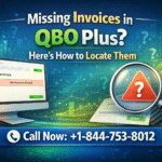 Missing Invoices in QBO Plus