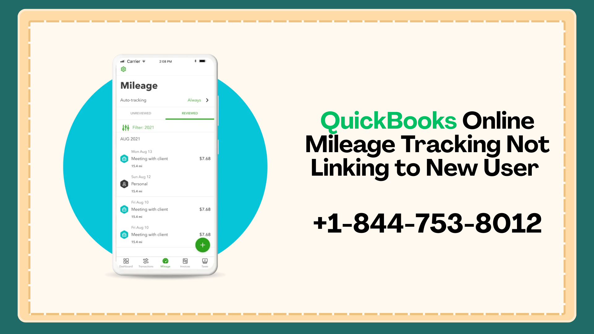 QuickBooks Online Mileage Tracking