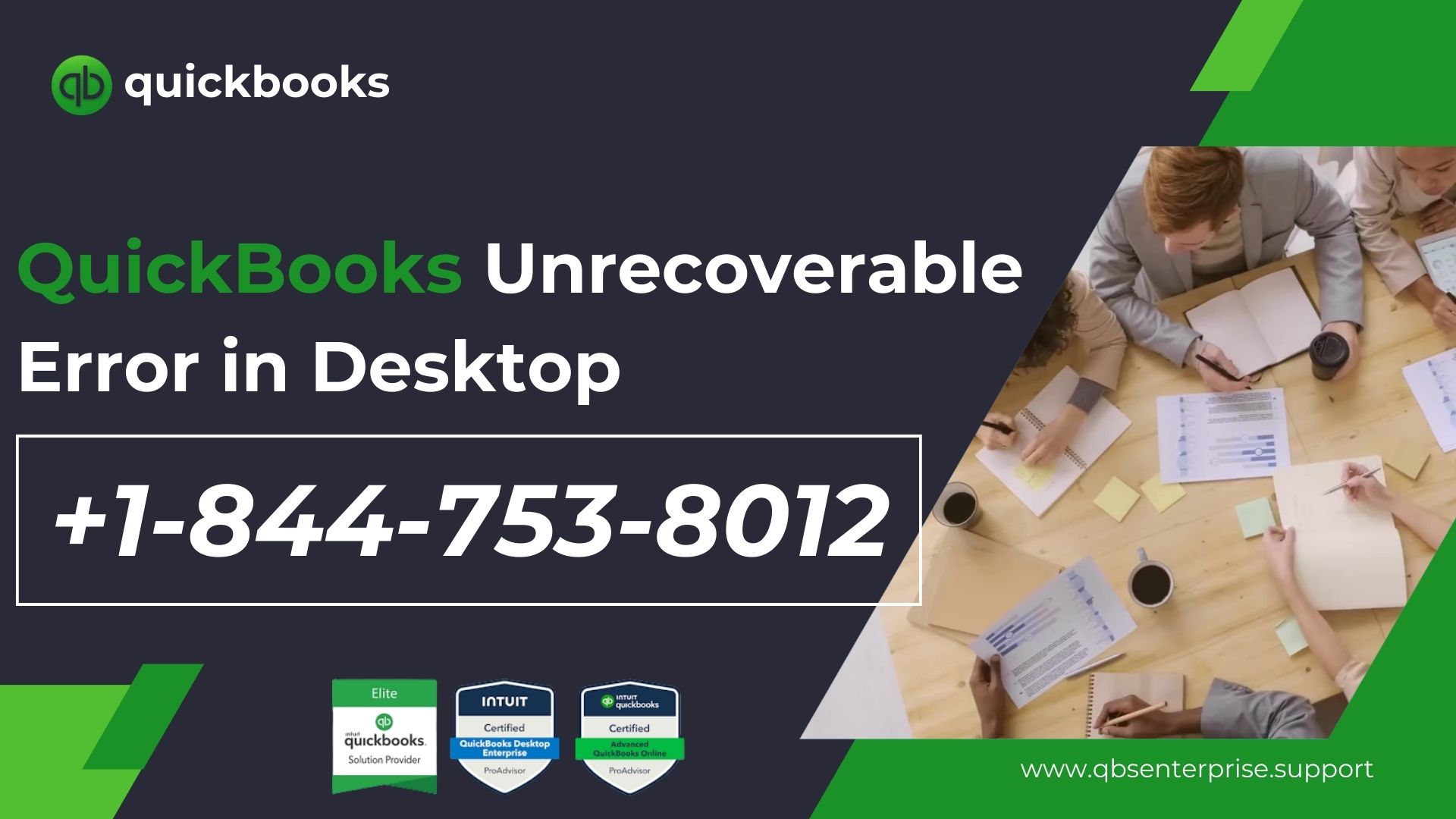 QuickBooks Unrecoverable Error in Desktop