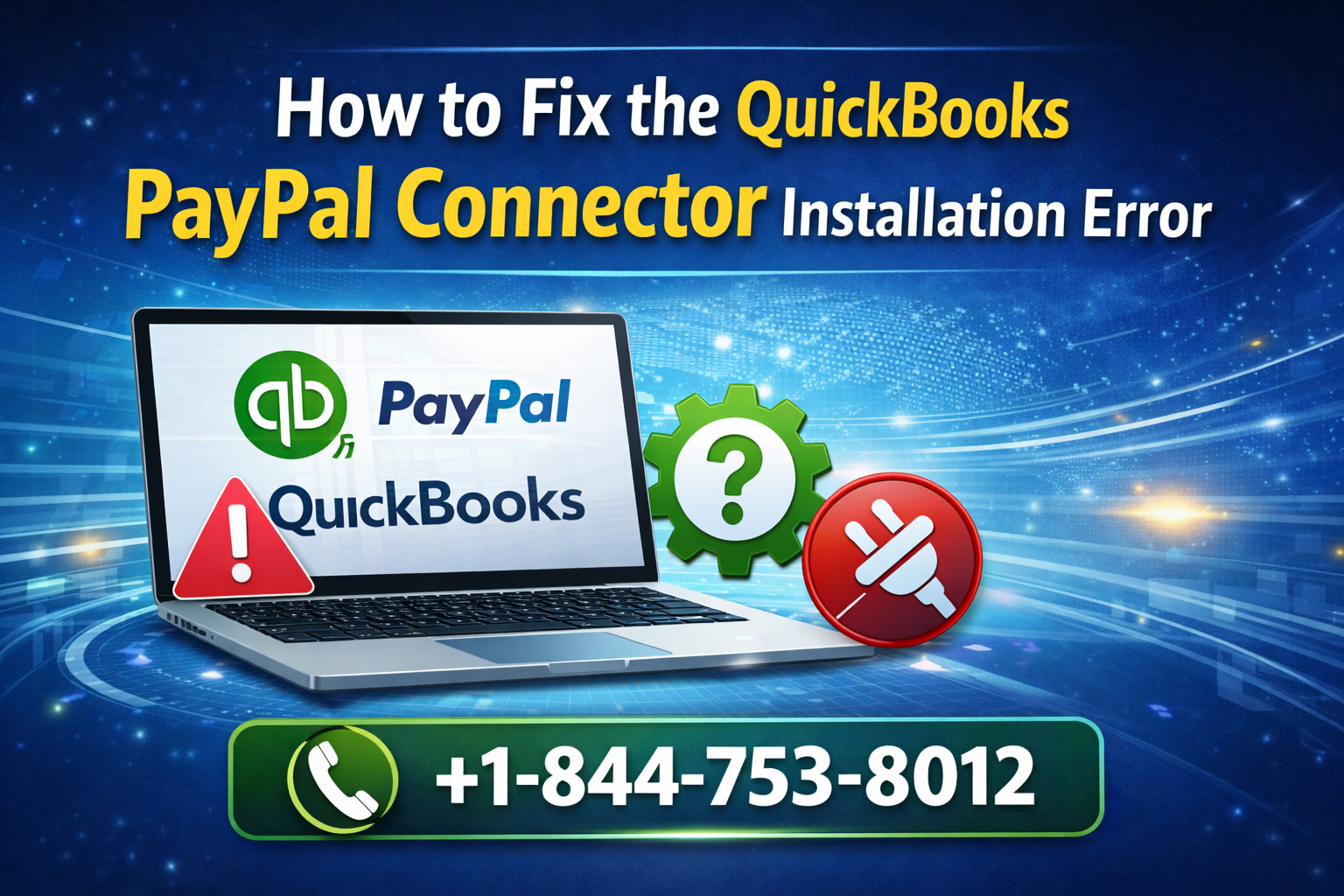 QuickBooks PayPal connector installation