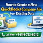 QuickBooks company file from old data