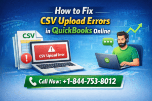 upload CSV to QuickBooks Online