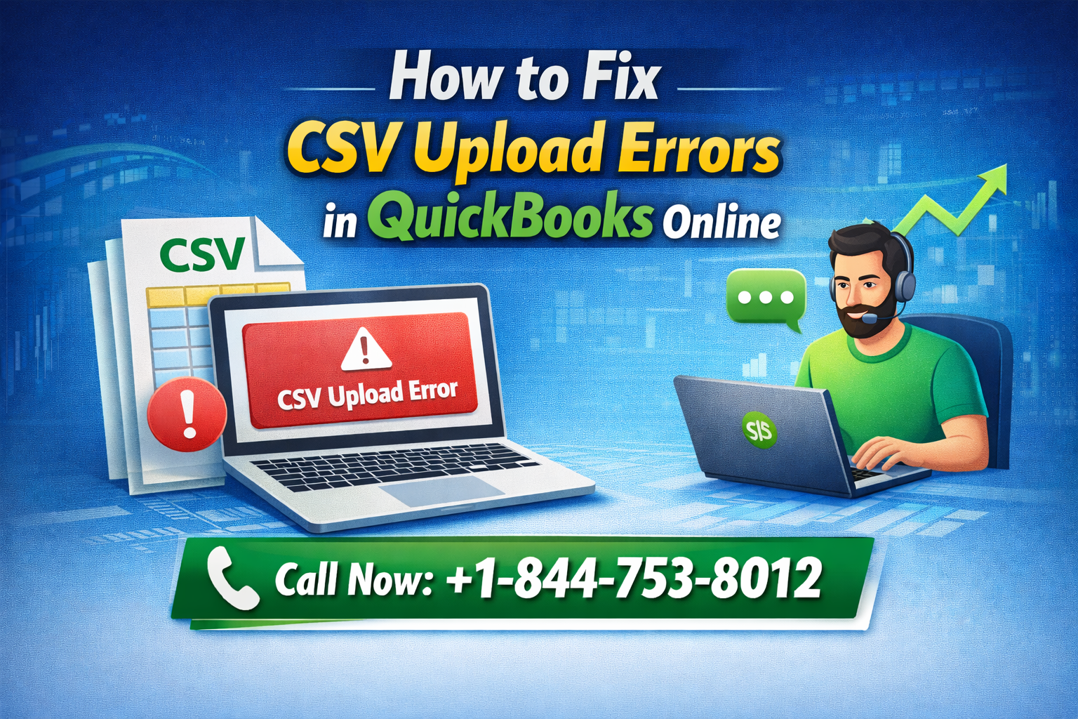 upload CSV to QuickBooks Online